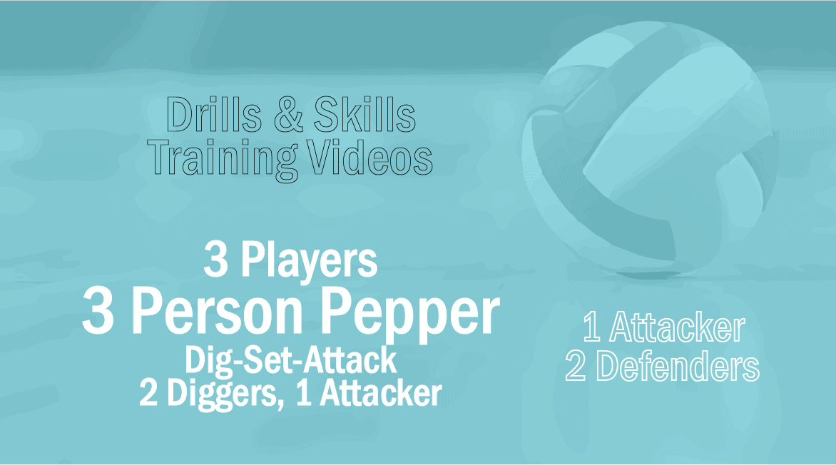 3 Contact Pepper- Two Diggers/Setters w/One Attacker