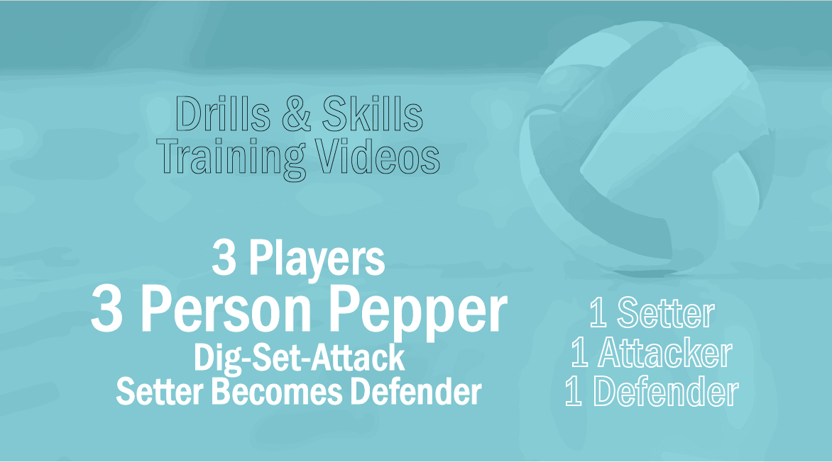 3 Contact Pepper - Setter Becomes Defender