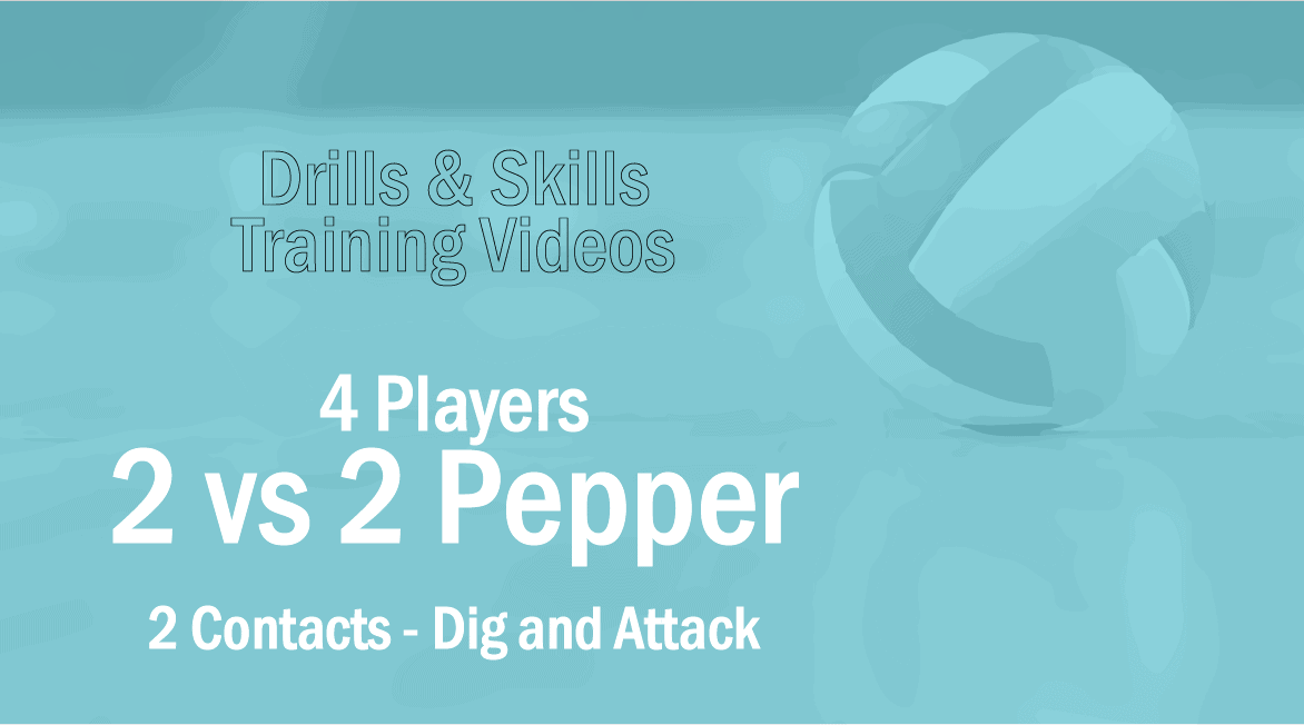 2 vs 2 Pepper - Dig and Attack to previous digger