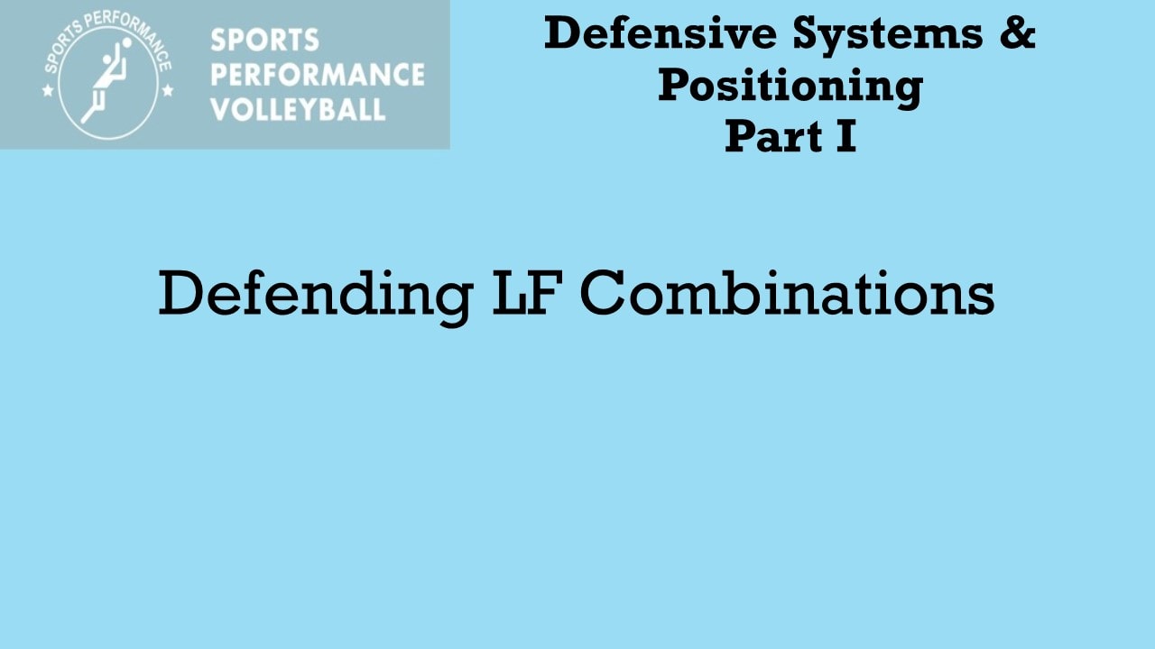 Defensive Classroom Sessions - Defending RF Combination Plays